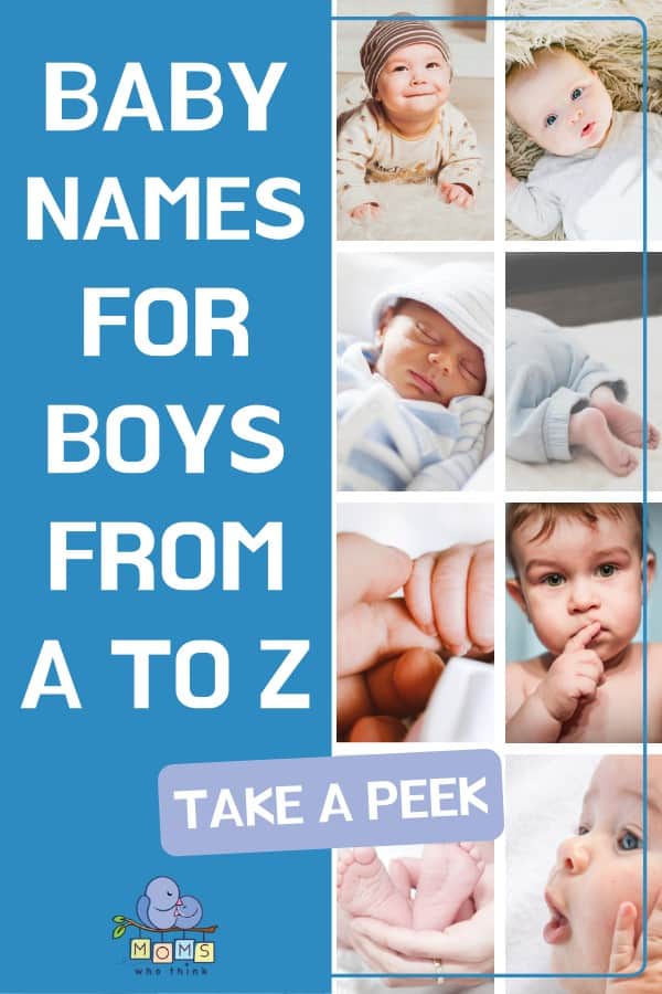 Baby names for boys from A to Z 6