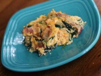 Bacon, Spinach, and Cheese Quiche