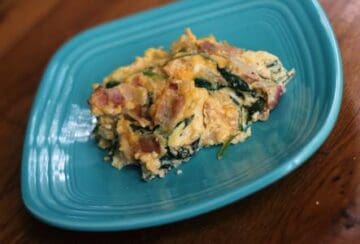 Bacon, Spinach, and Cheese Quiche