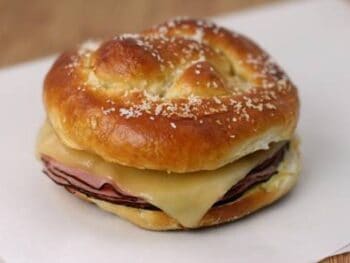 Bavarian Pretzel Sandwich