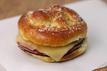 Bavarian Pretzel Sandwich