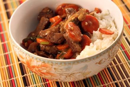 Beef and Mushroom Stir Fry