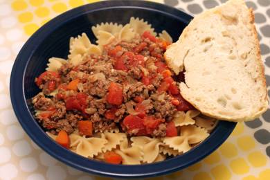 Bow Tie Bolognese