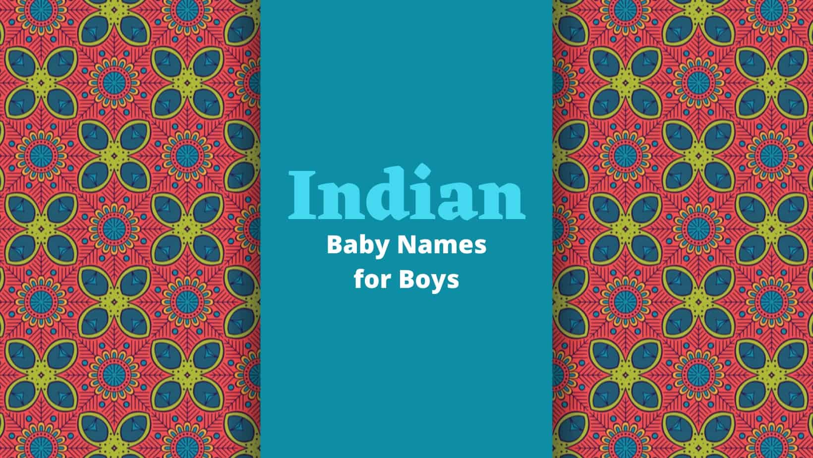 Indian Baby Names for boys