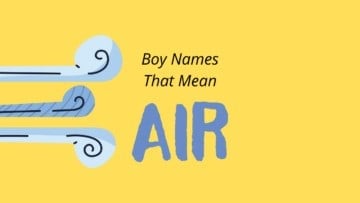 Boy Names That Mean Air