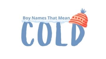 Boy names that mean cold