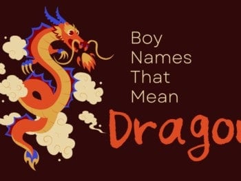 Boy names that mean dragon