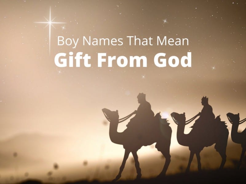 boy names that mean gift from god