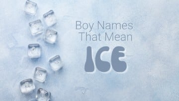 Boy Names That Mean Ice
