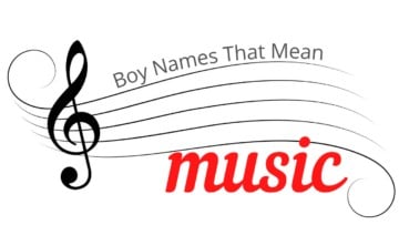 Boy Names That Mean Music