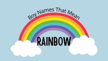 boy names that mean rainbow
