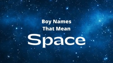Boy Names That Mean Space