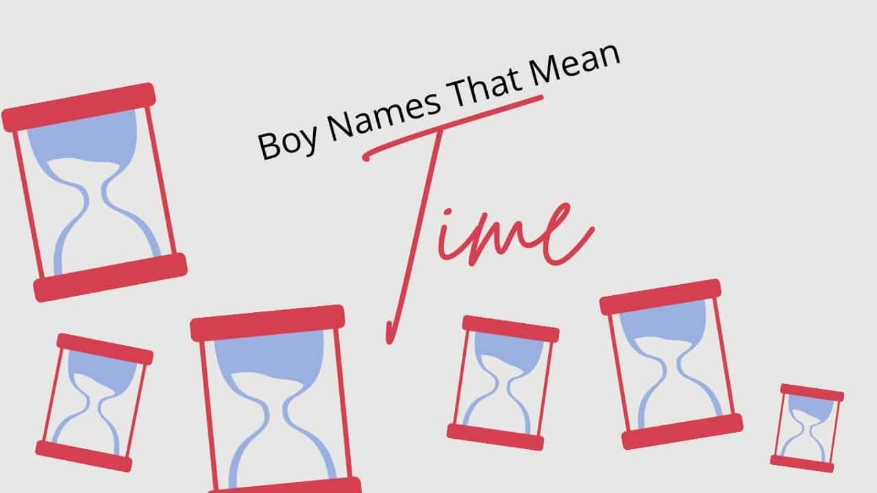 Boy Names That Mean Time