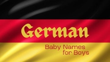 German Baby Names for boys
