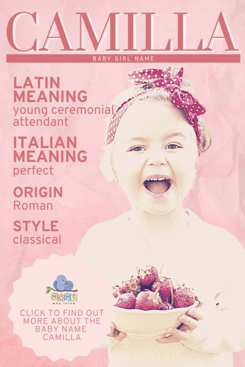 Baby Camille Names with meaning, Unusual words, Meaningful names