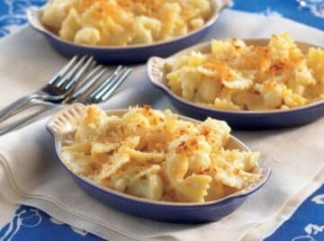 Cauliflower Bowtie Mac and Gouda