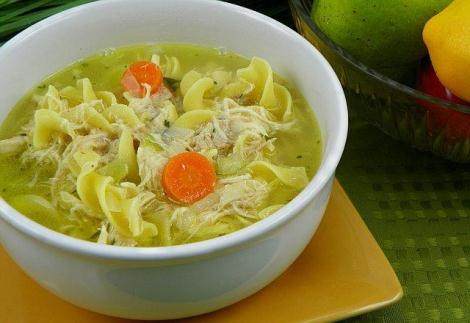 The Coziest Chicken Noodle Soup