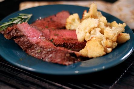 Rosemary Beef Tenderloin with Chocolate Sauce