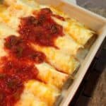 Creamy Halibut Enchiladas