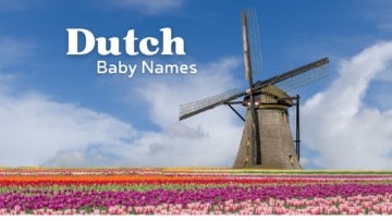 Dutch baby names