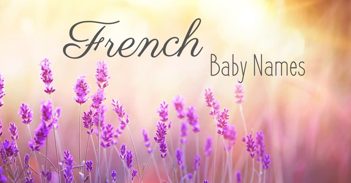 French baby names