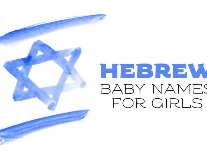 Hebrew Baby Names for Girls
