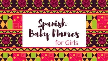 Spanish baby names for girls