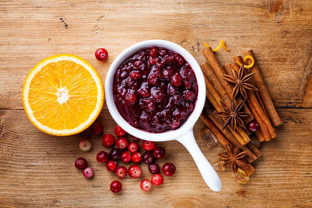 Cranberry Sauce, Cranberry Sauce, Above, Anise, Appetizer, Autumn