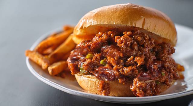 Meatless sloppy joes, Sloppy Joe, Ground Beef, Sandwich, Burger, Bread