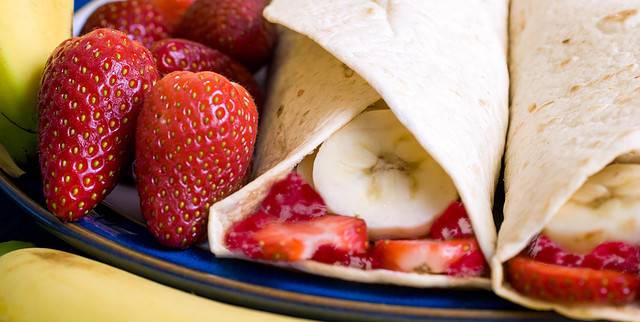 Lunchbox Ideas width, Burrito, Banana, Strawberry, Breakfast, Food