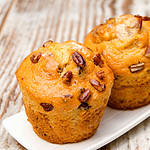 Pumpkin Molasses Muffins, Almond, Breakfast, Dessert - Sweet Food, English Muffin, Food