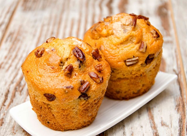 Pumpkin Molasses Muffins, Almond, Breakfast, Dessert - Sweet Food, English Muffin, Food