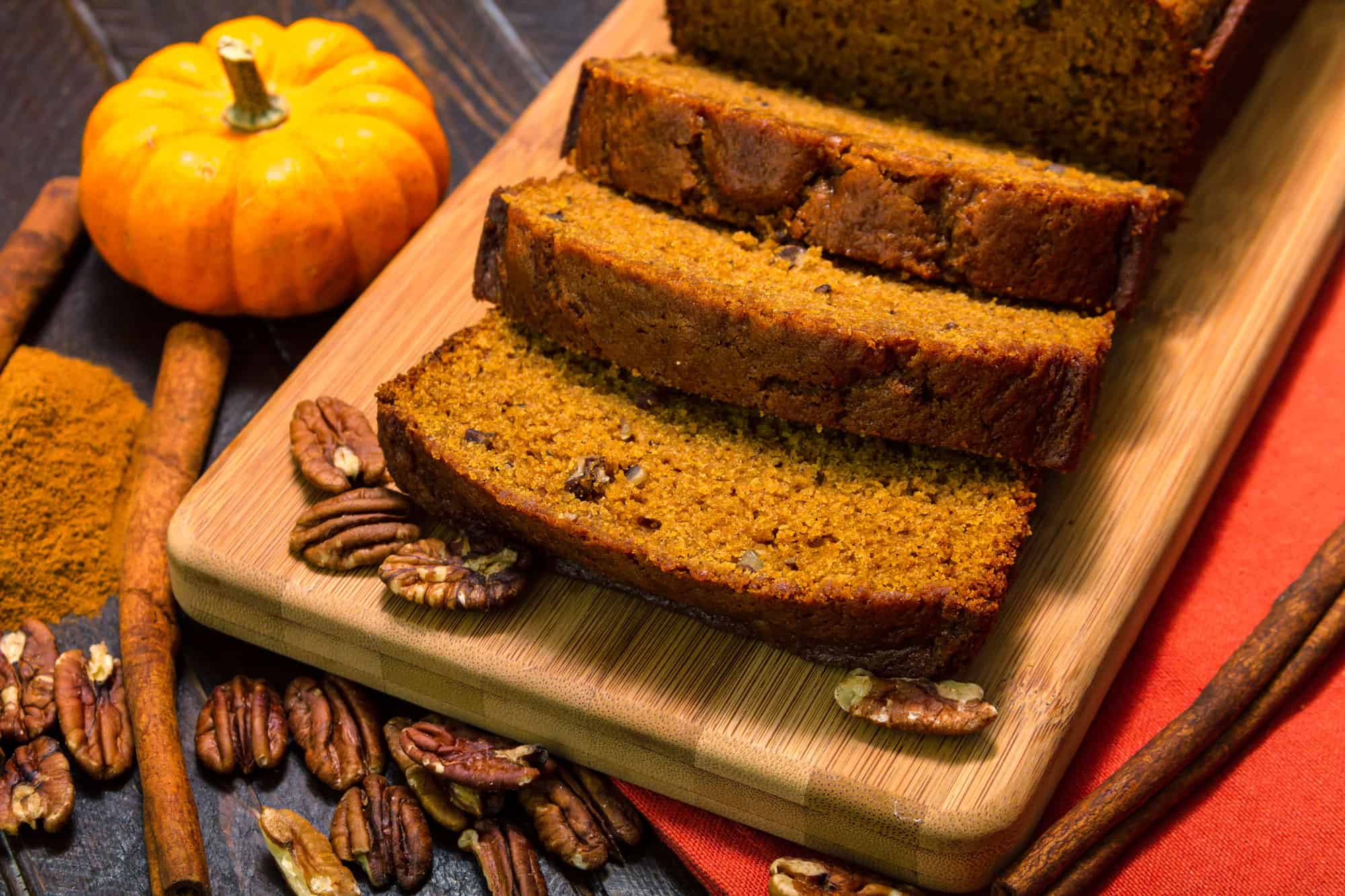 Pumpkin Nut Bread, Autumn, Baked, Baked Pastry Item, Bakery, Bread
