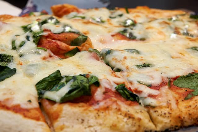 WHITE PIZZA, Carbohydrate - Food Type, Cheese, Cooking, Dinner, Food