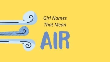 Girl Names That Mean Air