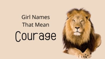 girl names that mean courage