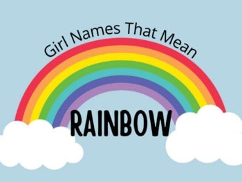girl names that mean rainbow