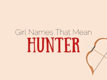 Girl Names that mean hunter