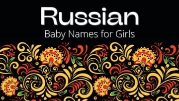 Russian baby names for girls