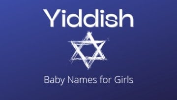 Yiddish baby names for girls