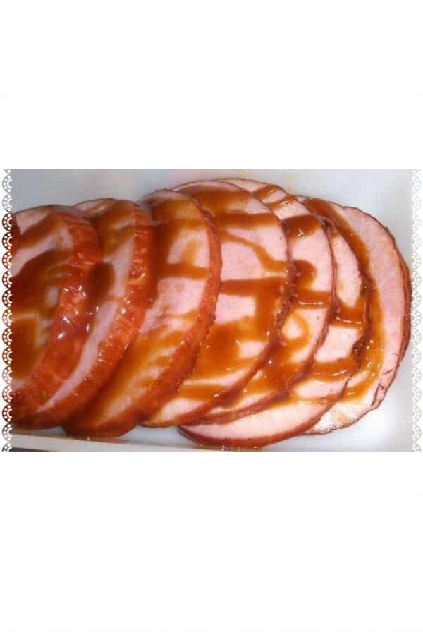 Brown Sugar Honey Glazed Ham