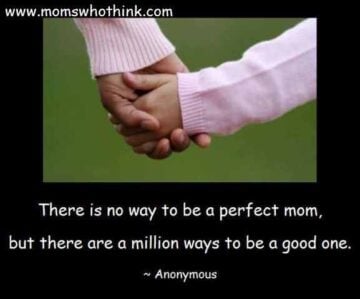Perfect Mom Quote