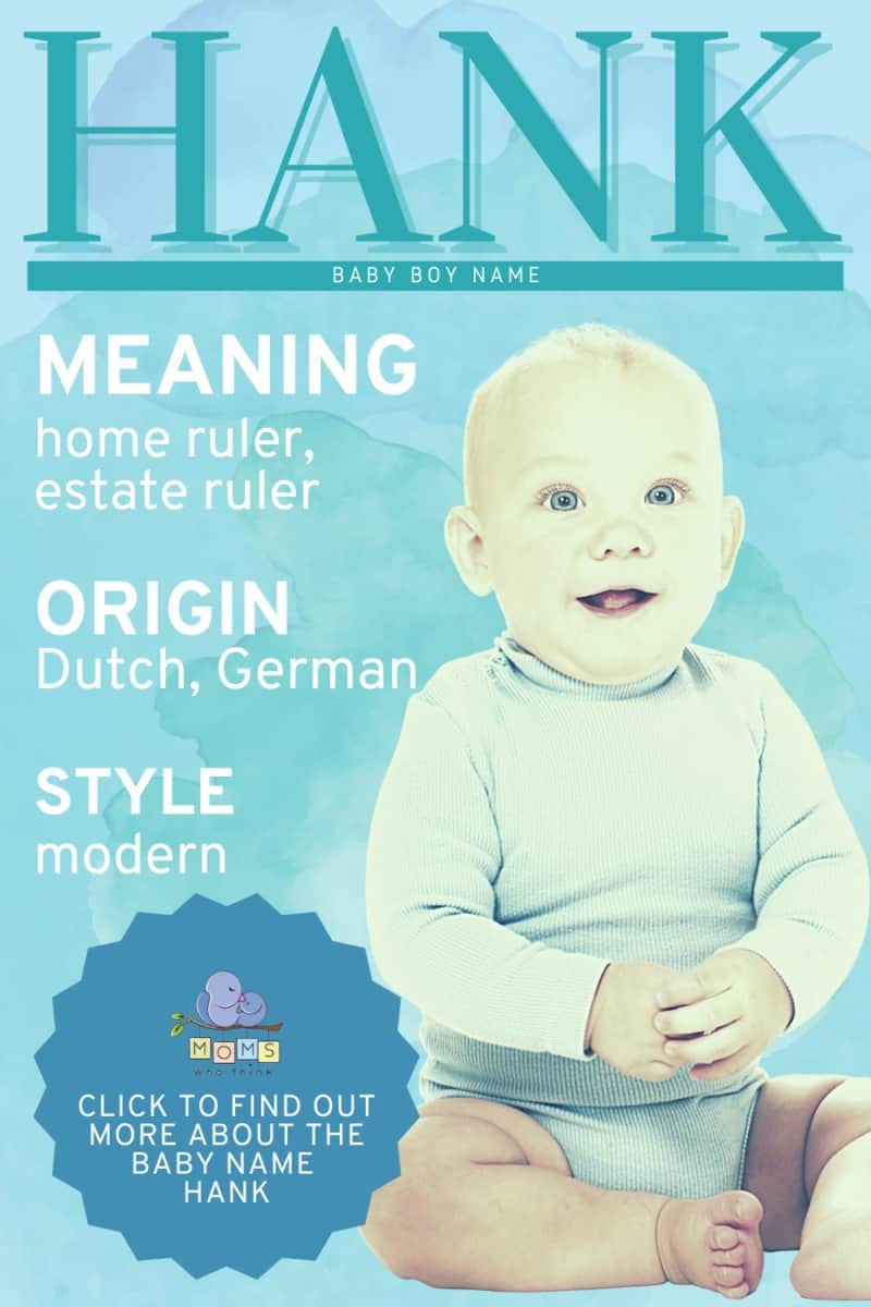 Hank baby name meaning and origin