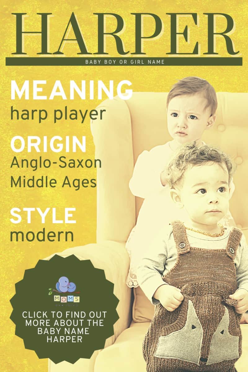 Harper baby name meaning and origin