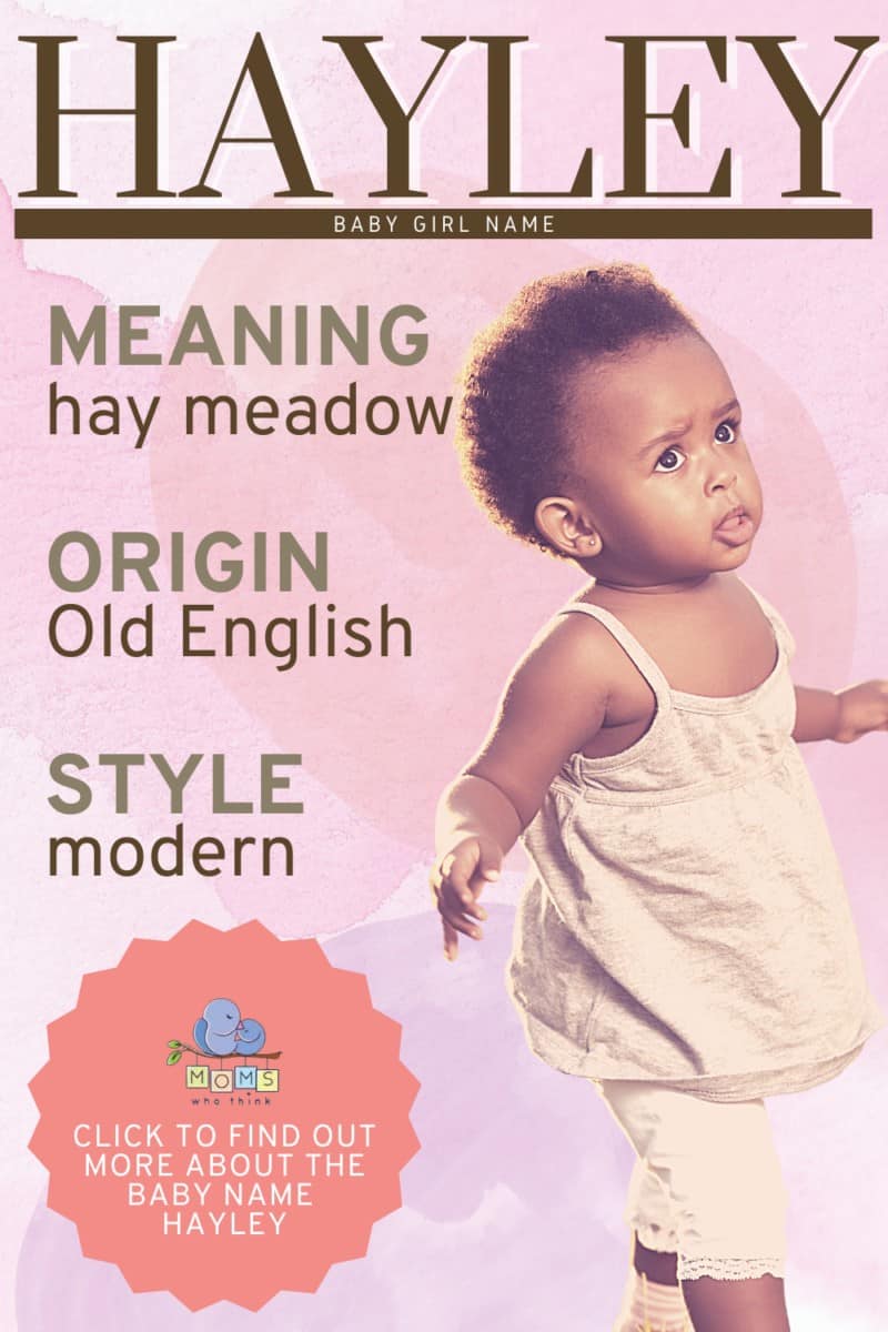 Hayley baby name meaning and origin