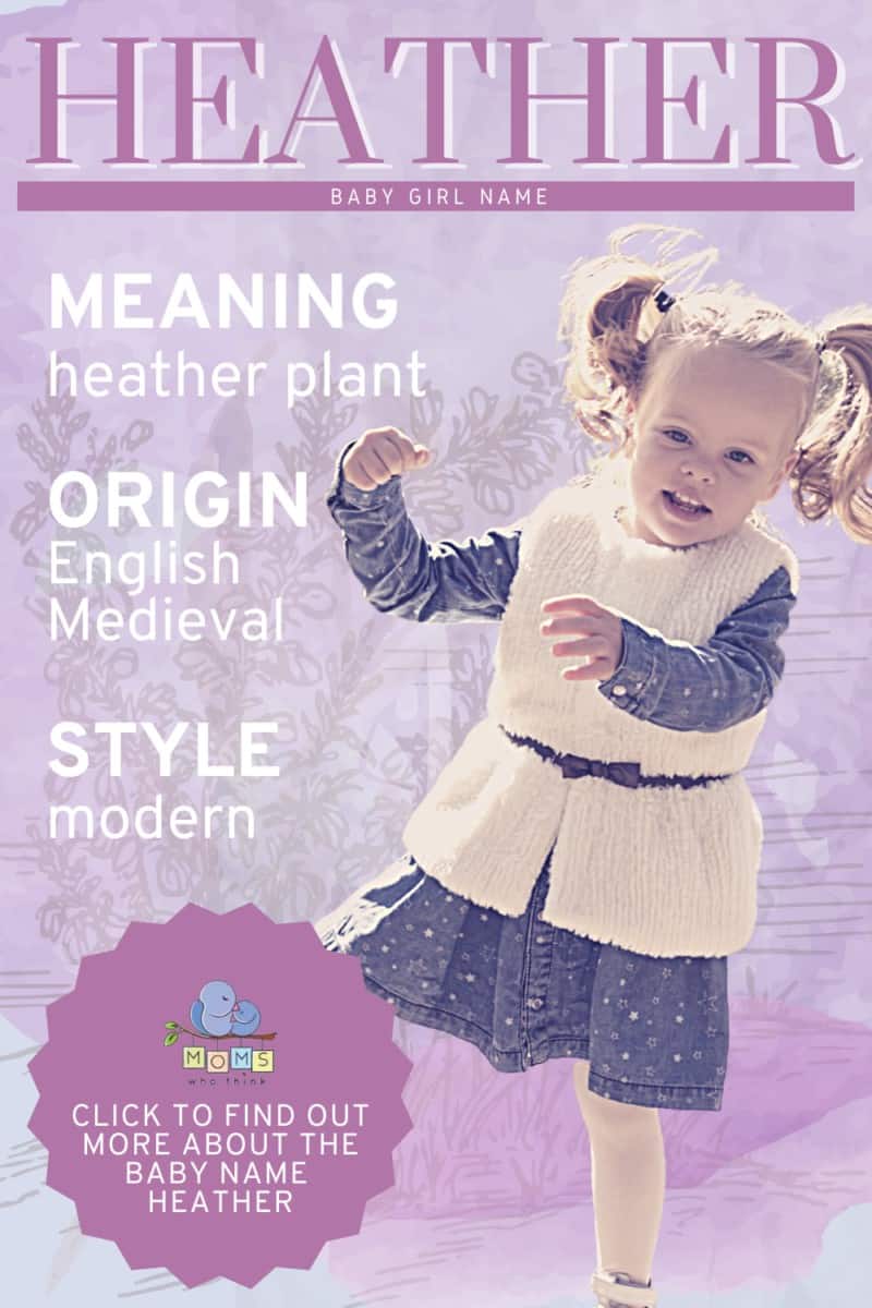 Heather baby name meaning and origin