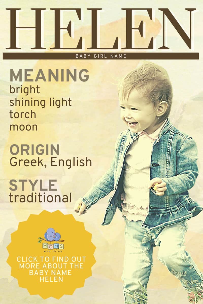 Helen baby name meaning and origin