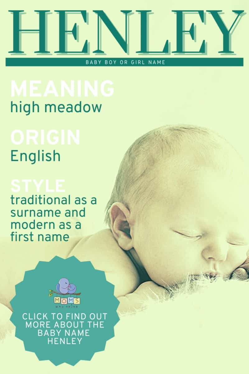 Henley baby name meaning and origin