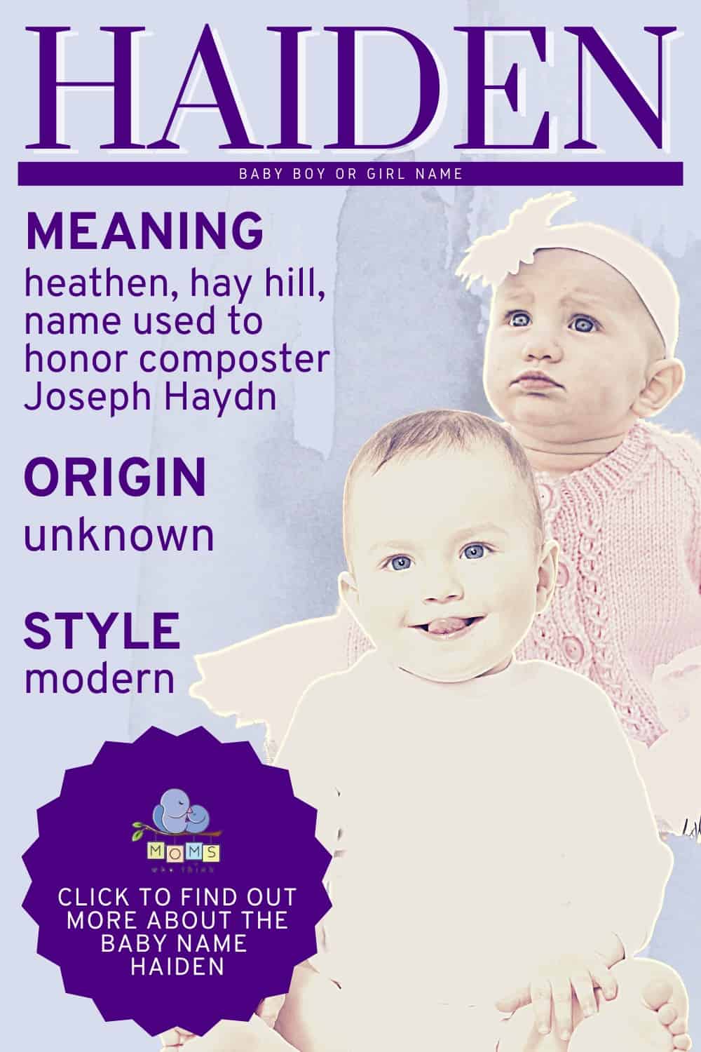 Baby name Haiden