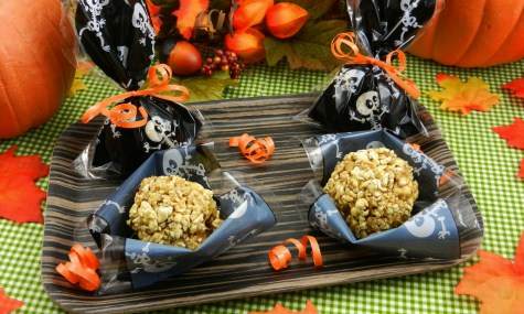 Halloween Popcorn Balls Recipe